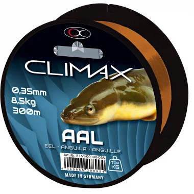 Highlight Climax Zielfischschnur Aal (braun)