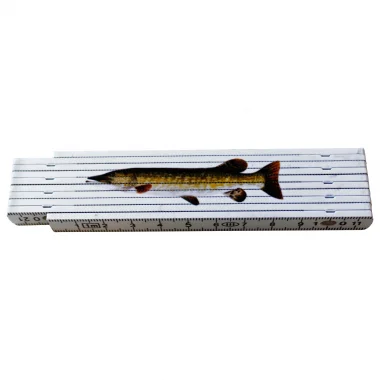 Zollstock mit Fischmotiv Rabatt