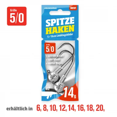 Must-Have Lieblingsköder Angelhaken Spitze (5/0)