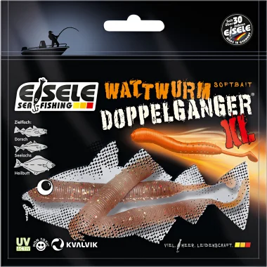 Geprüft Eisele Meresköder Wattwurm Doppelgänger XL (Motoroil UV)