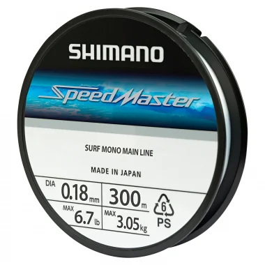 Aktuell Shimano Speedmaster Surf (Grey) 300m