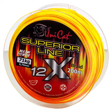 Uni Cat Wallerschnur Superior Line 12x Braid (200 m) Schnäppchen