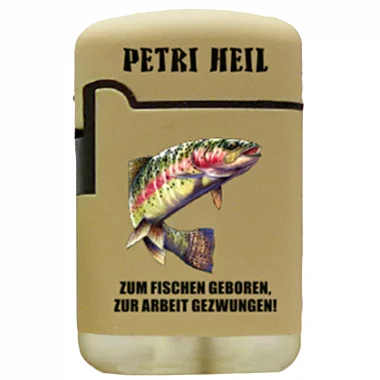 Curly & Smooth Feuerzeug Easy Touch Forelle Begrenztes Angebot