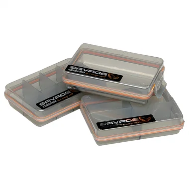 Savage Gear Köderbox Pocket Smoke Box (Dreierpack) Expressversand