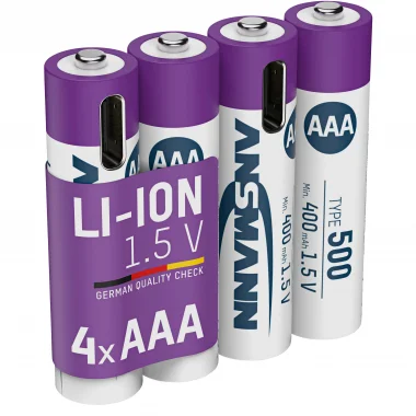 Ansmann Lithium Akku Micro AAA Typ 500 Direktkauf