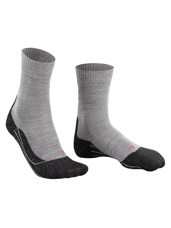 Saisonangebot FALKEDamen Trekking Socken TK5 Light Grey