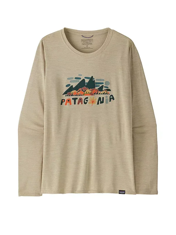 Garantierte Lieferung PATAGONIADamen Funktionsshirt Long-Sleeved Capilene® Cool Daily Graphic