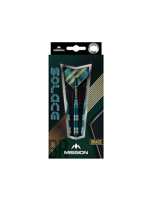 MISSIONSteeldart-Pfeile Solace M2 Brass 23g Echt