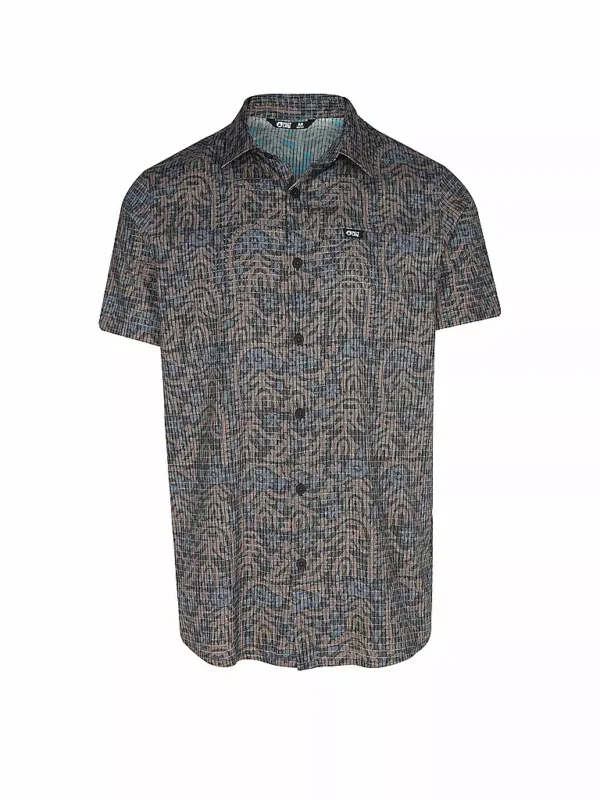 PICTUREHerren Beachhemd Klivox Printed Ausverkauf