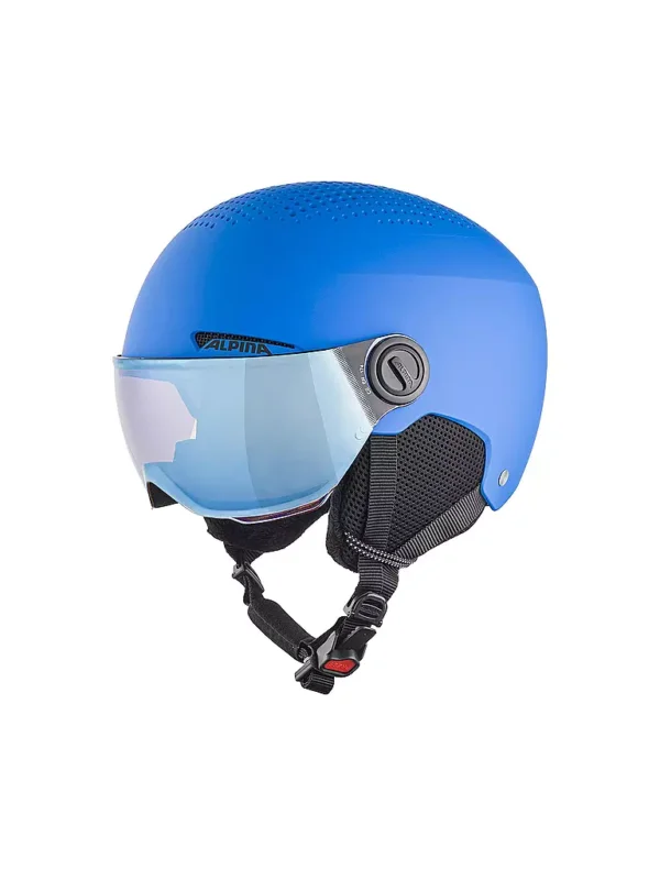 Saisonangebot ALPINAKinder Skihelm Zupo Visor Q-Lite