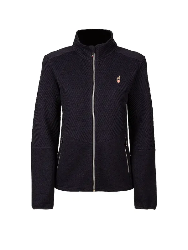 AULPDamen Jacke Jacquard Knit Echt