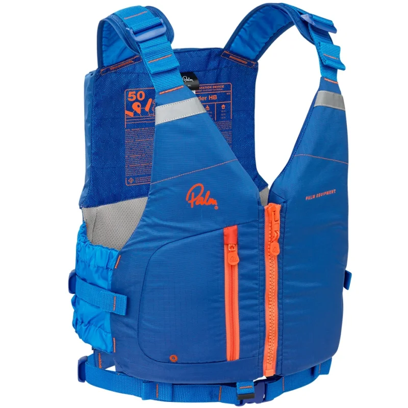 Günstig Palm Meander High-Back Schwimmweste Touringweste cobalt