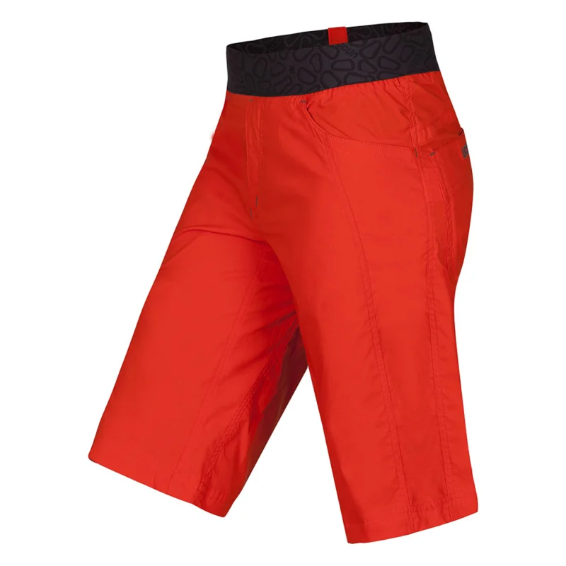 Bestpreis Ocun Mania Shorts Herren Kurze Kletter Shorts Sporthose orange-poinciana