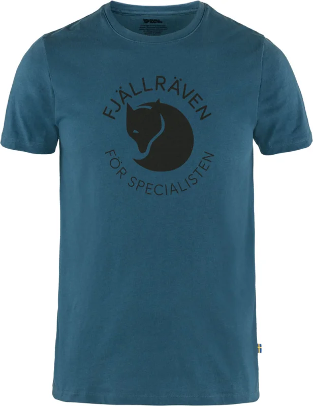Günstig Fjällräven Fox T-Shirt Herren Kurzarmshirt indigo blue