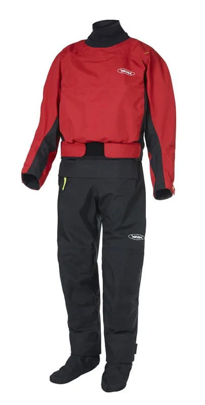Must-Have Yak Horizon Drysuit Paddelanzug Trockenanzug rot-schwarz