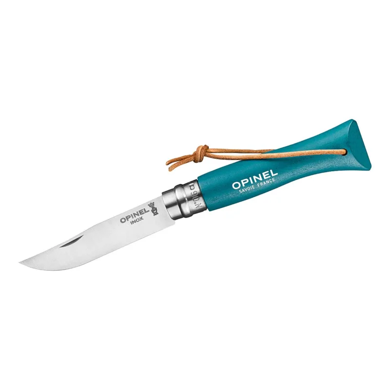 Opinel Colorama No 06 Taschenmesser Outdoormesser türkis Meistverkauft