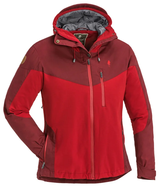 Top-Preis Pinewood Finnveden Hybrid Extrem Damen Übergangsjacke red-tomato