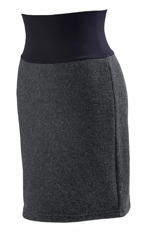 Meistverkauft Mufflon Ria Damen Merino Wollrock anthrazit
