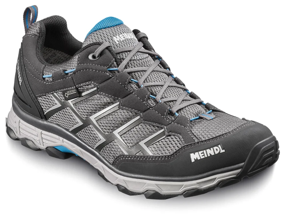 Beliebt Meindl Activo GTX Comfort Fit Herren Nordic Walking Schuhe anthrazit-ozean