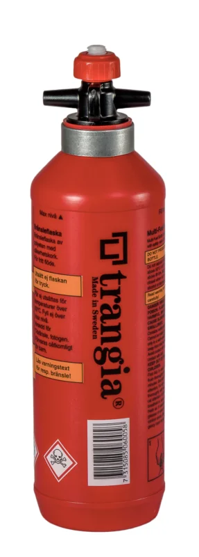 Trangia Sicherheitsflasche 500ml Aufbewahrungsflasche für Flüssigbrennstoffe Highlight