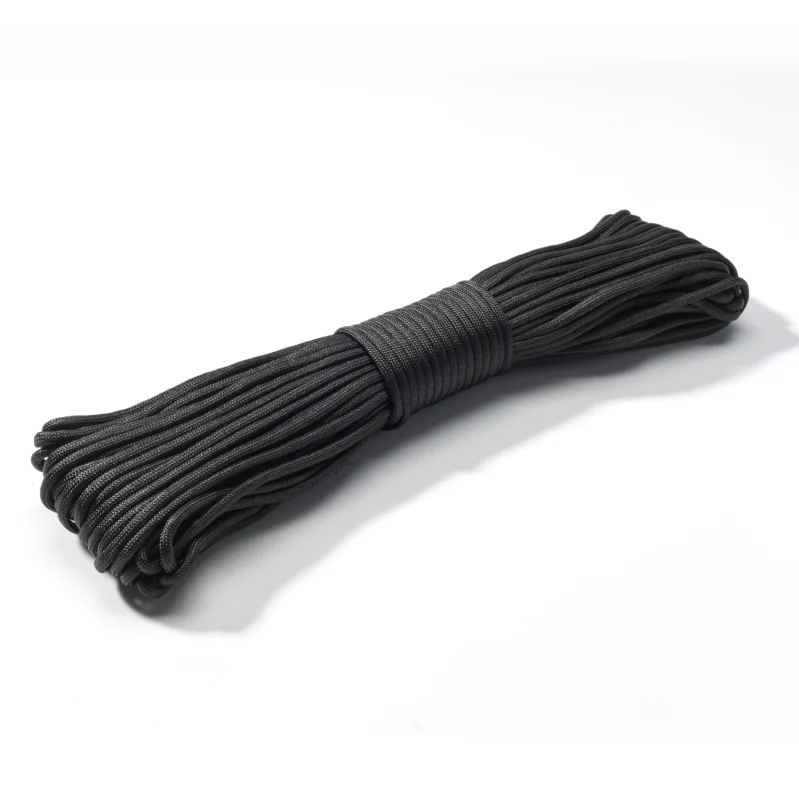 Ausverkauf ARTS-Nature Paracord Seil 550er Notfallseil 30m black