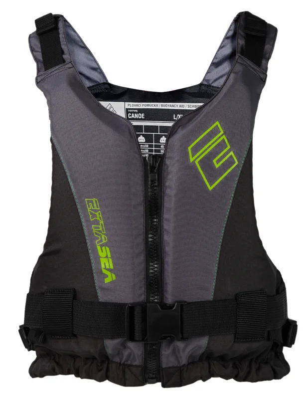 ExtaSea Ultimate Schwimmweste Kajakweste grey-lime Schneller Versand