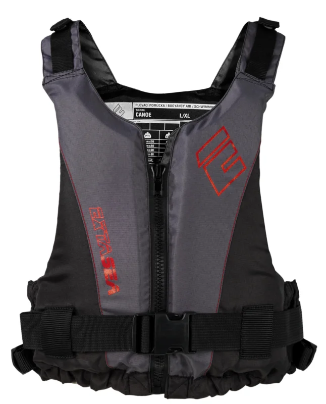 ExtaSea Ultimate Schwimmweste Kajakweste grey-red Sonderaktion