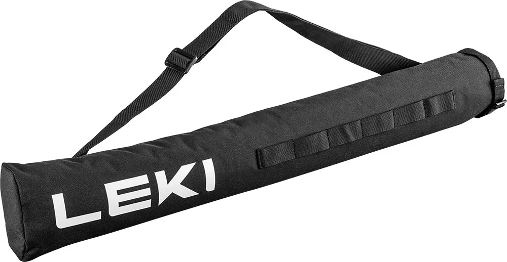 Neue Kollektion Leki Trekking Pole Bag 80cm Transporttasche für Trekkingstöcke schwarz