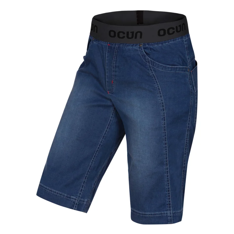 Schnäppchen Ocun Mania Shorts Jeans II Herren Kletter Shorts kurze Sporthose dark blue