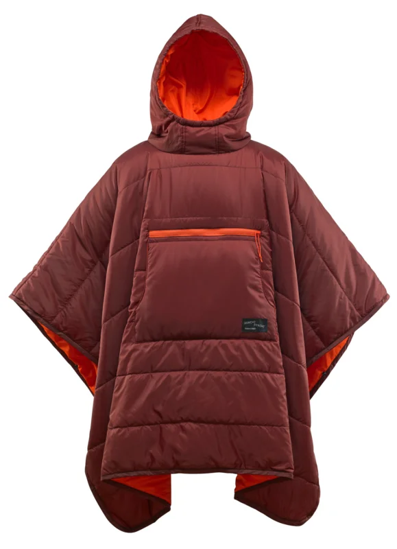 Therm-a-Rest Honcho Poncho Schlafsack Poncho mars red Beliebt