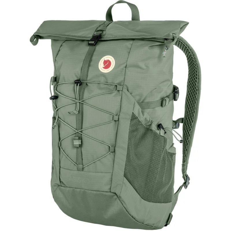 Abverkauf Fjällräven Abisko Hike Foldsack Daypack Freizeitrucksack patina green