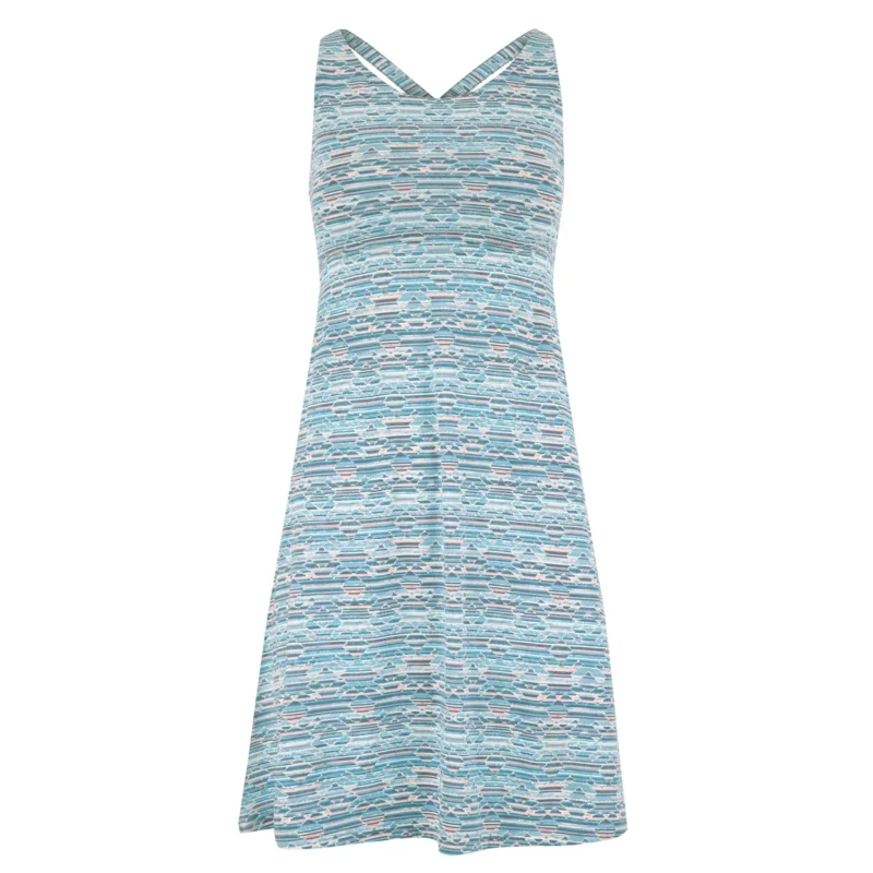 Highlight Sherpa Neha Dress Damen Sommerkleid Jersey Kleid haze tribal geo