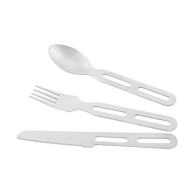 Jetzt Kaufen Tatonka Cutlery Set I Edelstahl Campingbesteck mit Gurtbandhülle