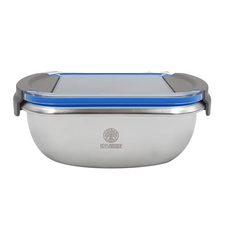 ARTS-Nature Foodcontainer Edelstahl Brotdose 1000 ml mit Deckel Echt