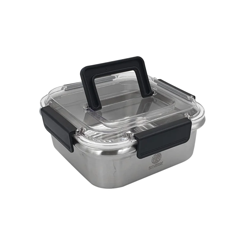 ARTS-Nature Edelstahl Brotdose mit Griff 2200 ml Lunchbox Jetzt Bestellen