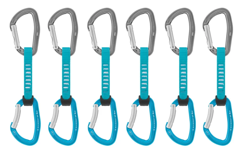 Saisonangebot Petzl Djinn Axess Expressset 6er Pack 11 cm zum Felsklettern