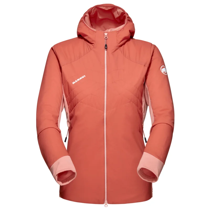 Mammut Rime Light IN Flex Hooded Jacket Damen Funktionsjacke brick-quartz dust Preisknaller