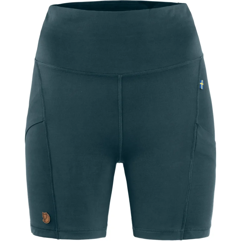 Aktuell Fjällräven Abisko Short Tights 6 Zoll Damen kurze Wanderhose mountain blue