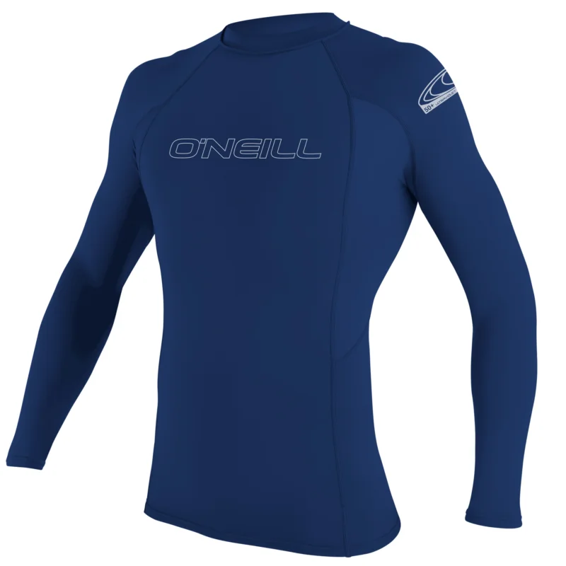 Expressversand ONeill Basic Skins Longsleeve Herren Rashguard navy