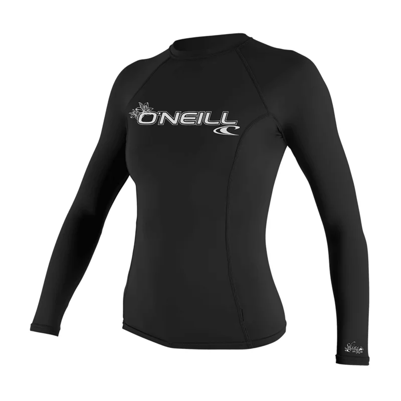 ONeill Basic Skins Longsleeve Damen Rashguard black Billig