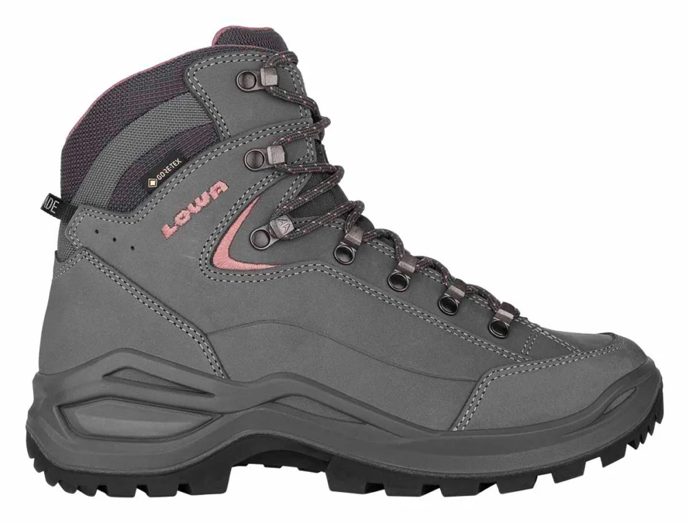 Jetzt Bestellen Lowa Renegade Evo GTX MID Damen Wanderschuhe graphit-rose