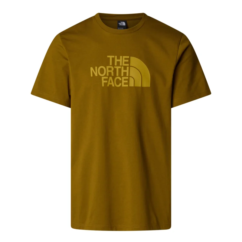The North Face Shortsleeve Easy Tee Herren T-Shirt Kurzarmshirt moss-amber Wochenendangebot