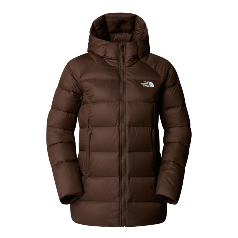 Zertifiziert The North Face Hyalite Down Parka Damen Daunenjacke Wintermantel brown
