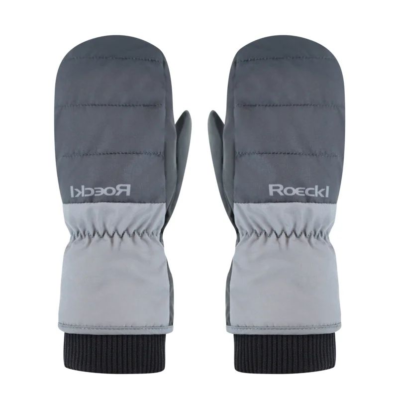 Roeckl Karfi Mitten Kinder Handschuhe Fäustlinge black shadow Markenware