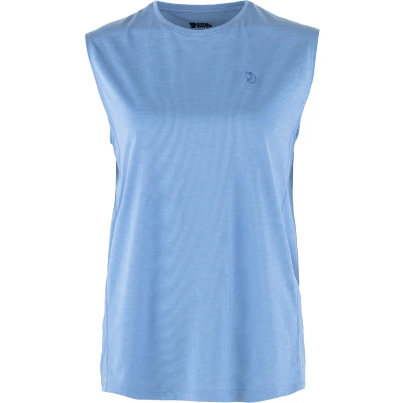 Fjällräven Abisko Day Hike Tank Top Damen Kurzarmshirt ultramarine Preiswert