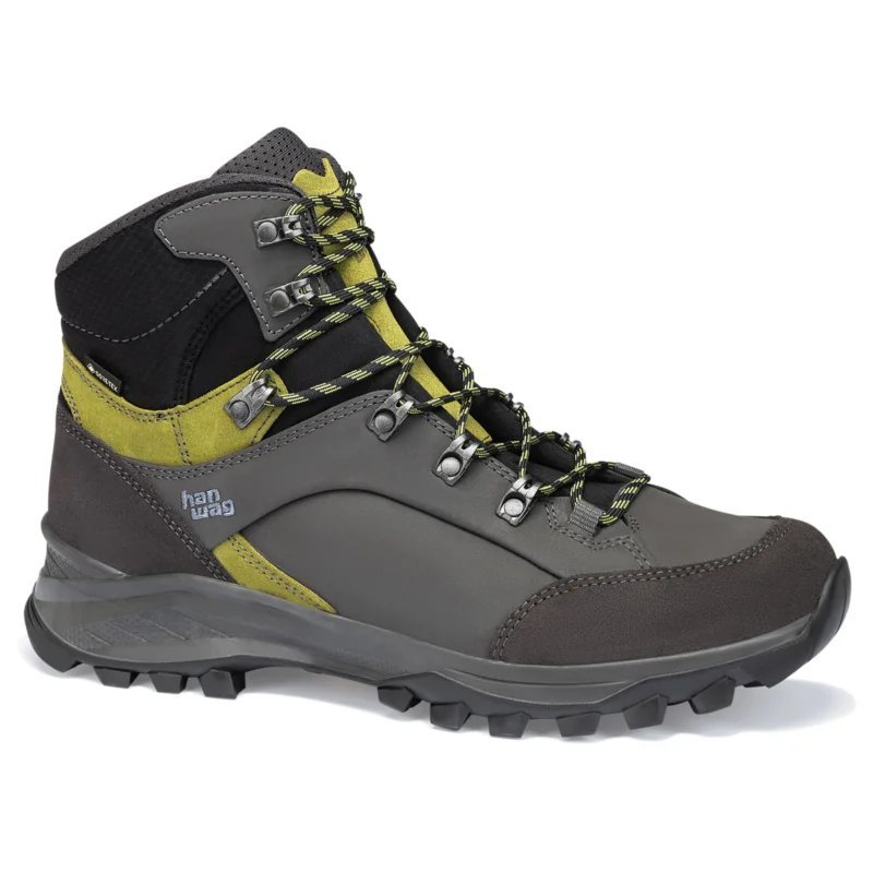 Kracherpreis Hanwag Banks GTX Herren Wanderschuhe asphalt-green