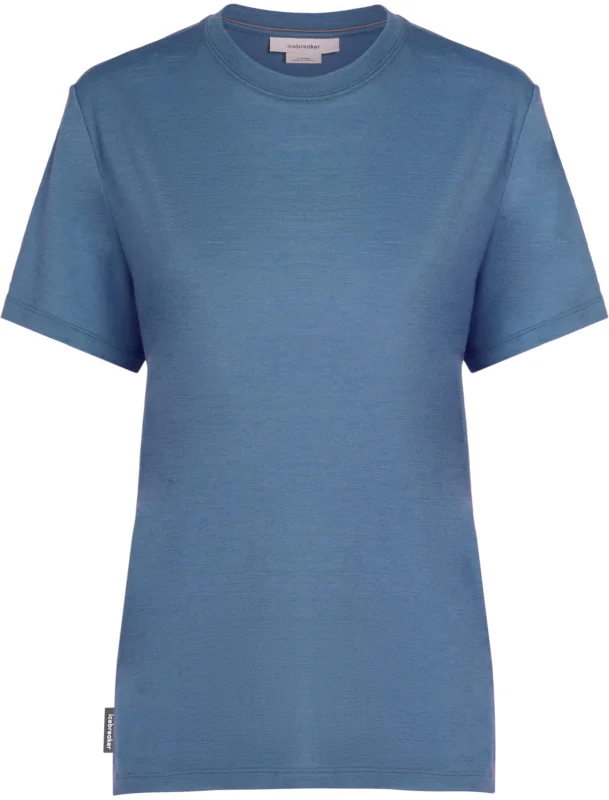 Abverkauf Icebreaker Merino 150 Tech Lite Relaxed T-Shirt Damen Kurzarmshirt dawn