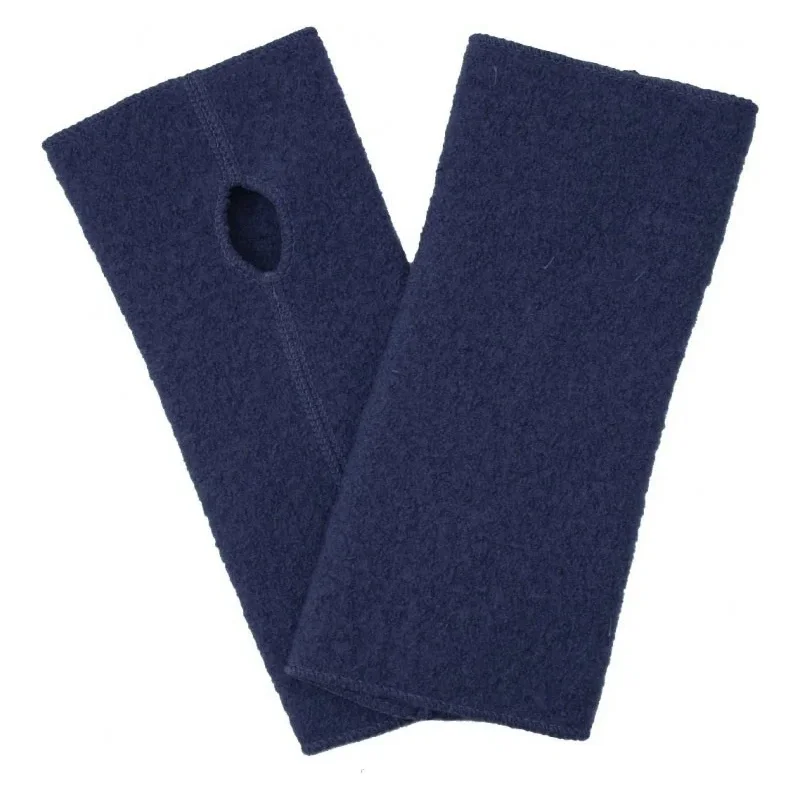 Mufflon Handy Merino Armstulpen nachtblau Begrenztes Angebot