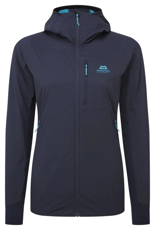 Mountain Equipment Switch Pro Hooded Jacket Damen Hybridjacke Skitourenjacke cosmos Sichere Zahlung
