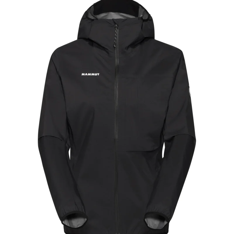 Mammut Ducan Light HS Hooded Jacket Damen Hardshelljacke black Expressversand
